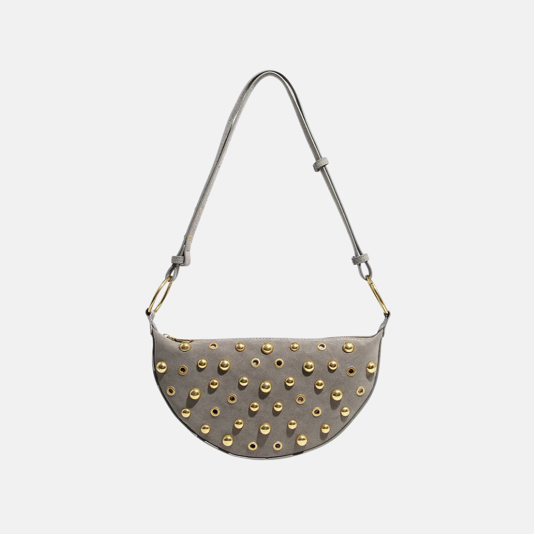 Bolsa Stud Glam Marsala