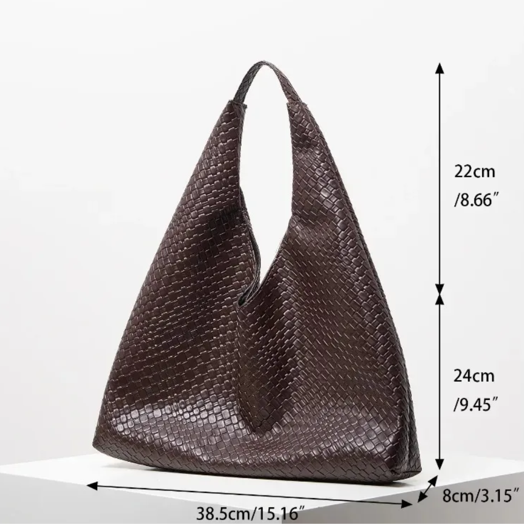 Bolsa de Couro Hobo Veneza