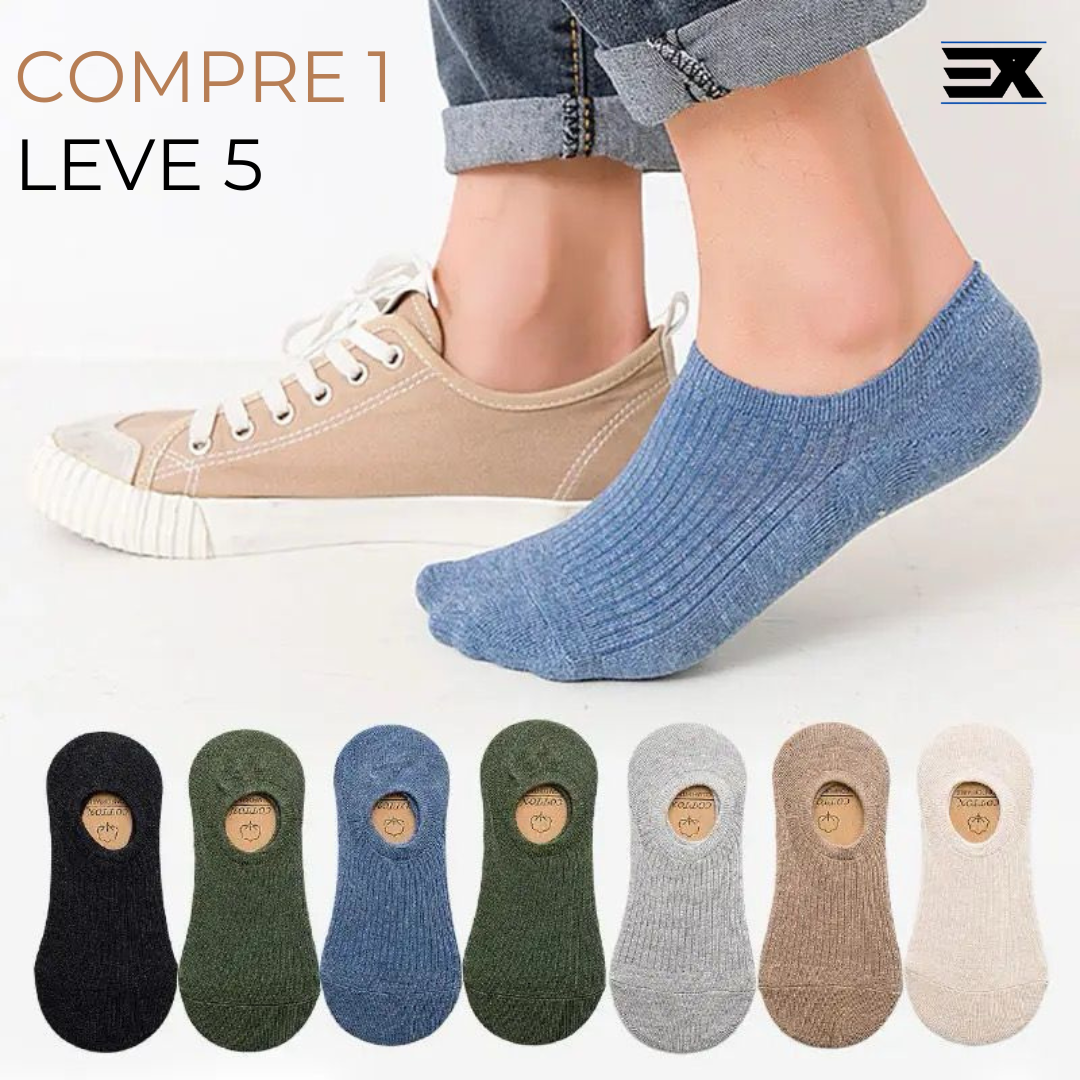 Meia Cotton Prime - Invisíveis