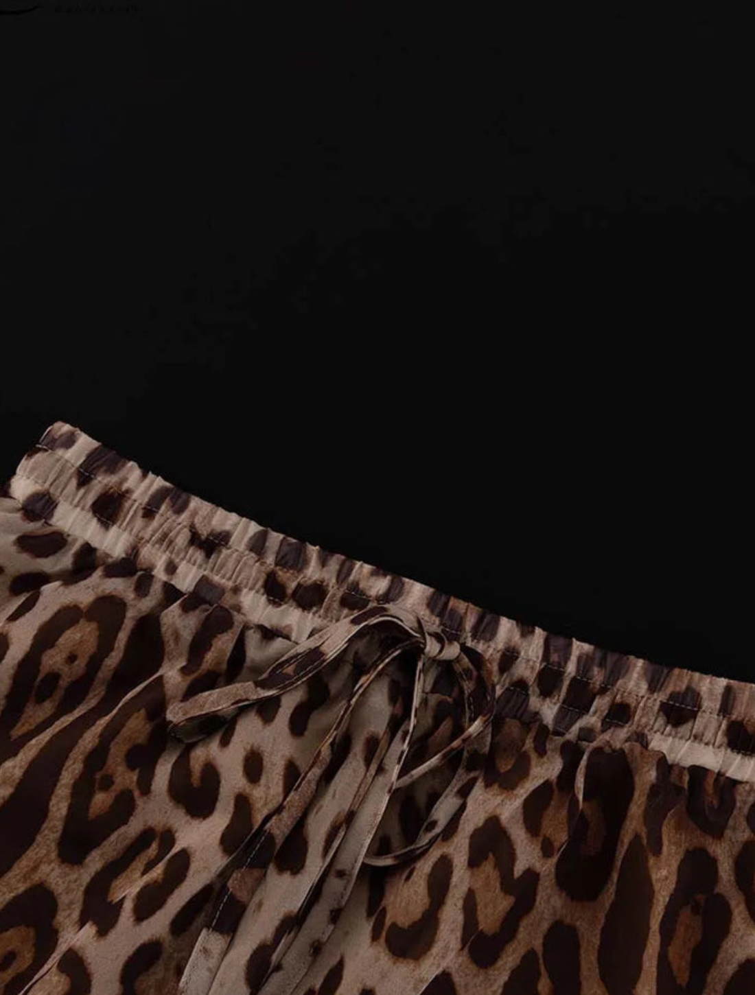 Conjunto Feminino Estampado Savana