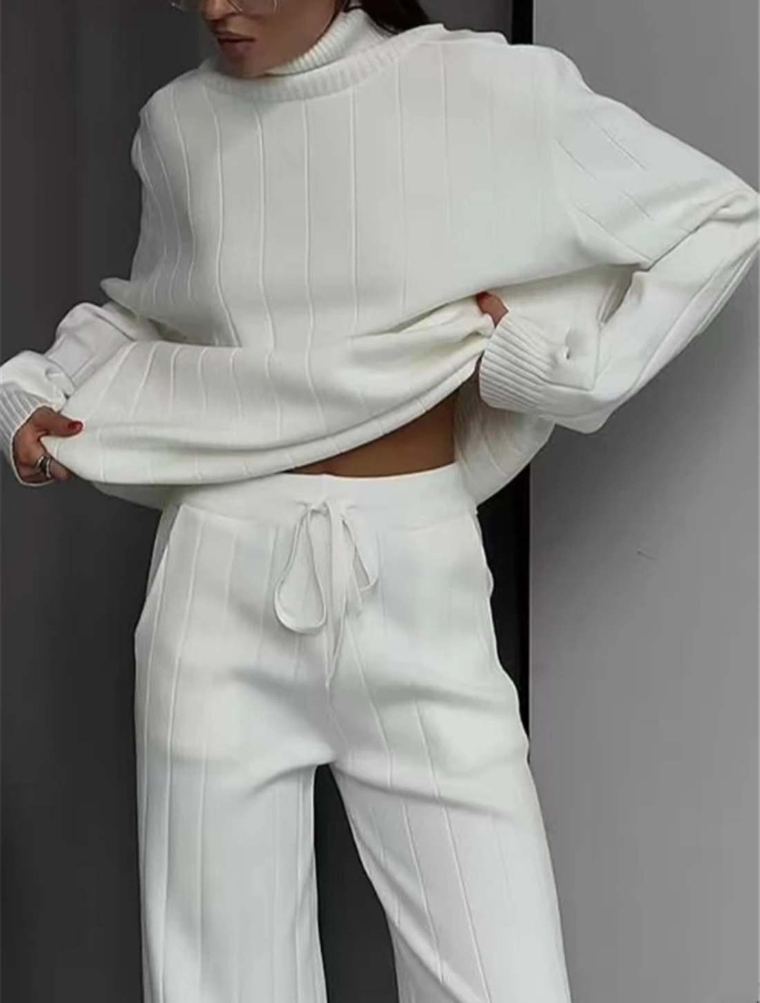 Conjunto Knit Ártico