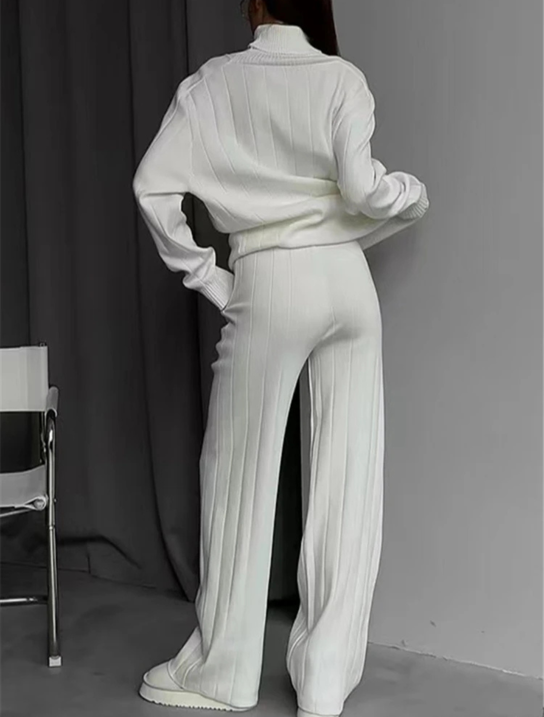Conjunto Knit Ártico