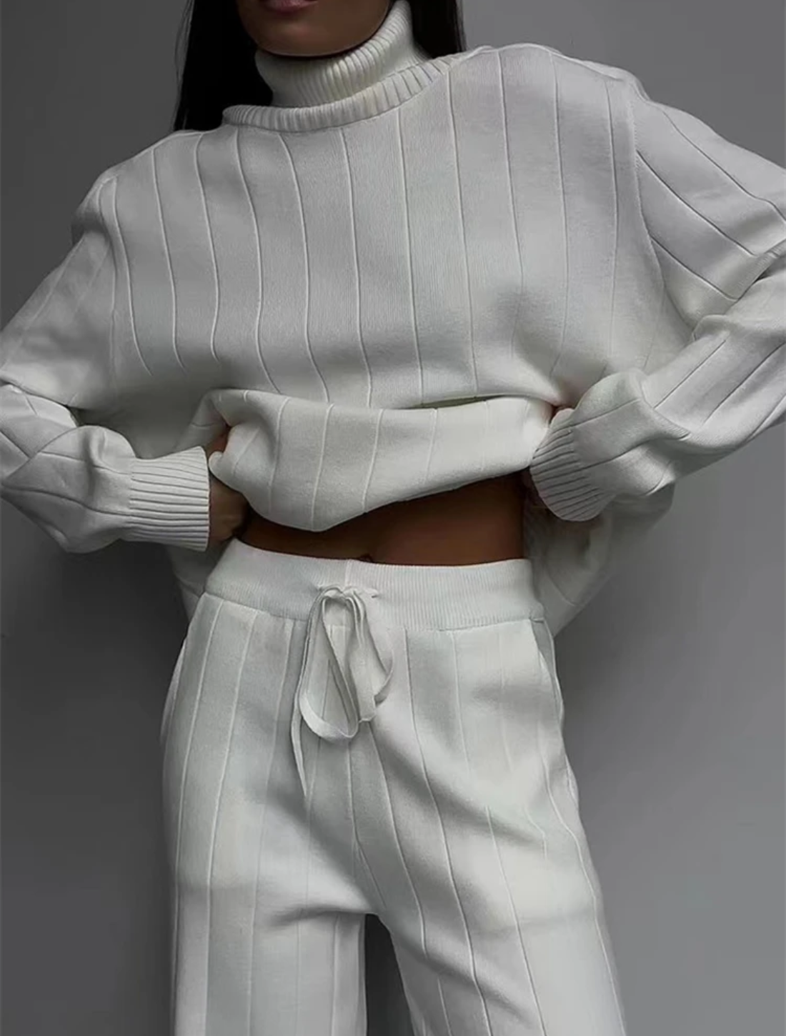 Conjunto Knit Ártico