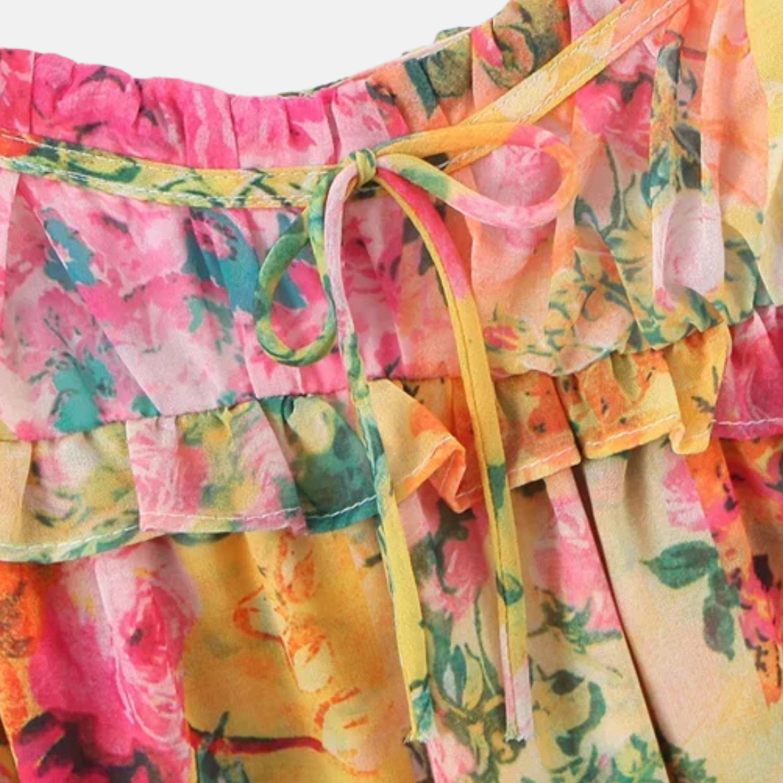 Mini Vestido Garden