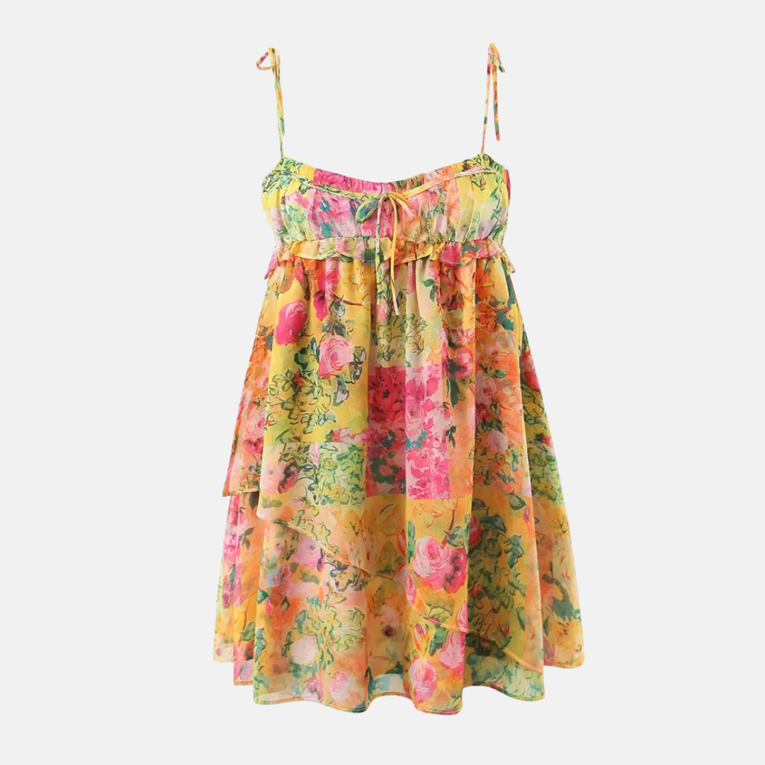 Mini Vestido Garden