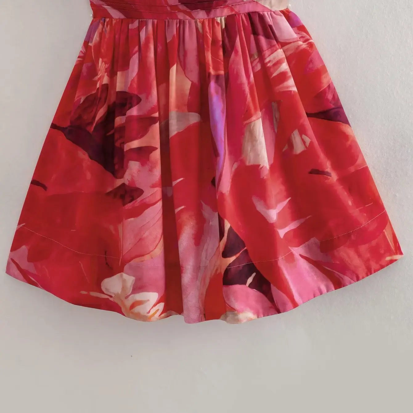 Vestido Curto Floral Positano