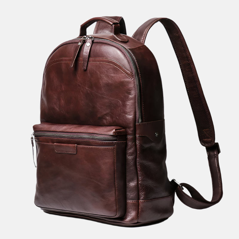 Mochila de Couro Sidney