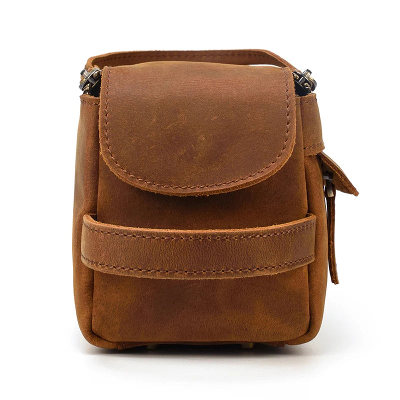 Necessaire Masculina de Couro Andrea