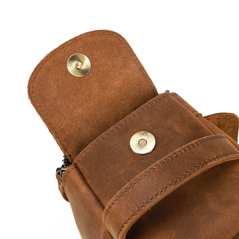 Necessaire Masculina de Couro Andrea