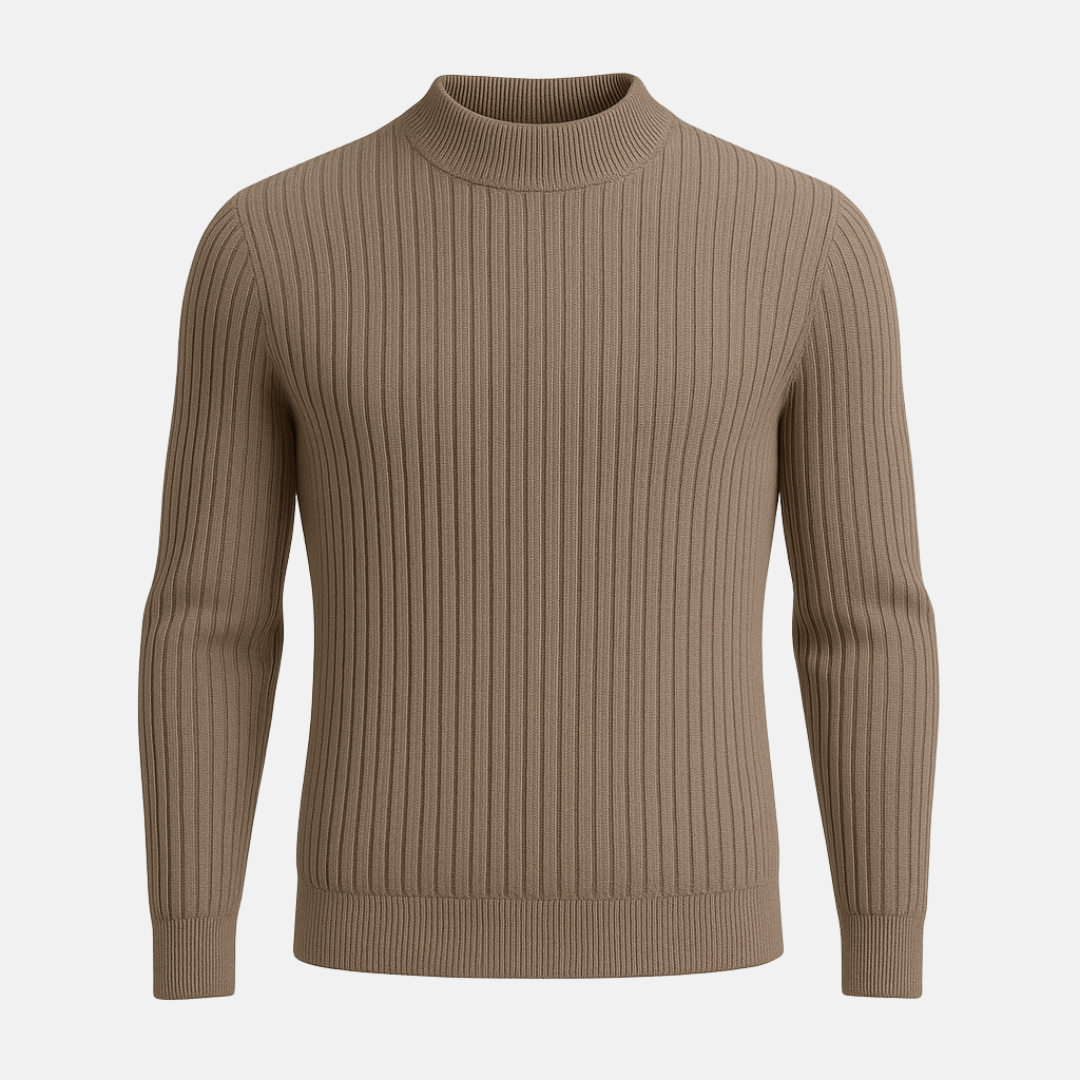 Suéter Gola Alta Terracotta
