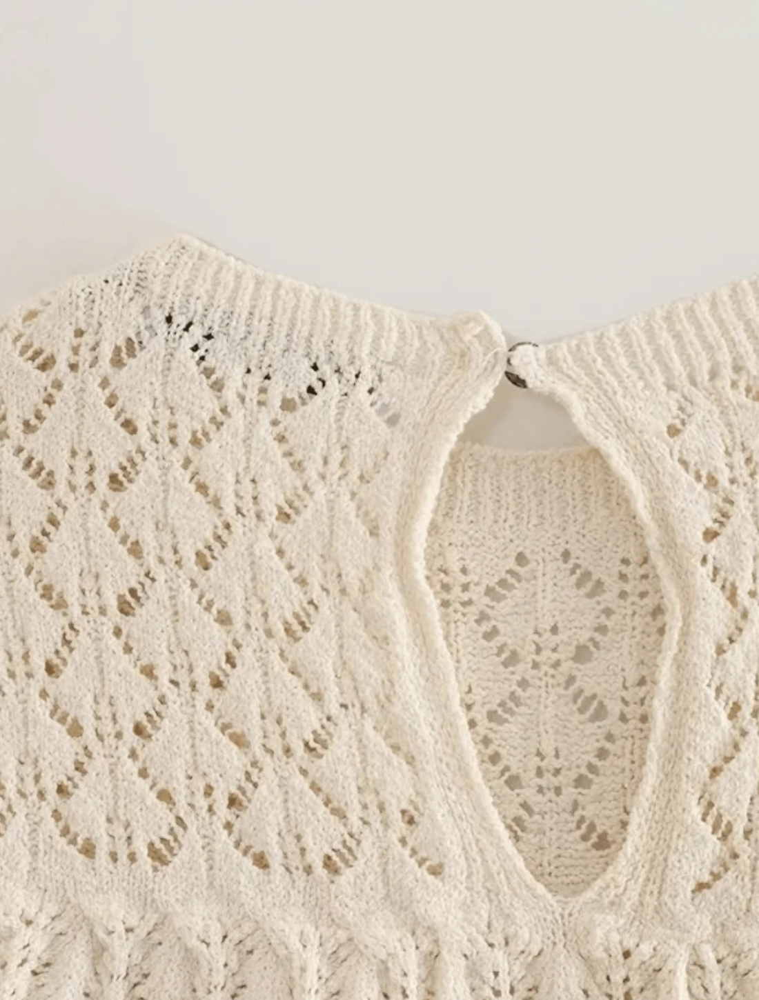 Conjunto em Tricot Saia Curta e Bata Bianca
