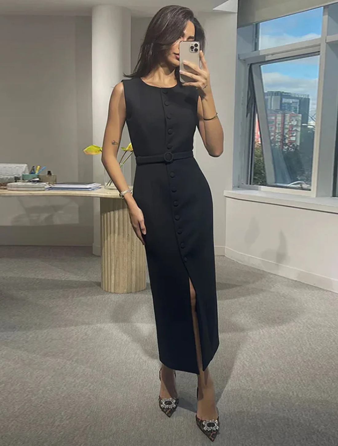 Vestido Longo Belle Épure
