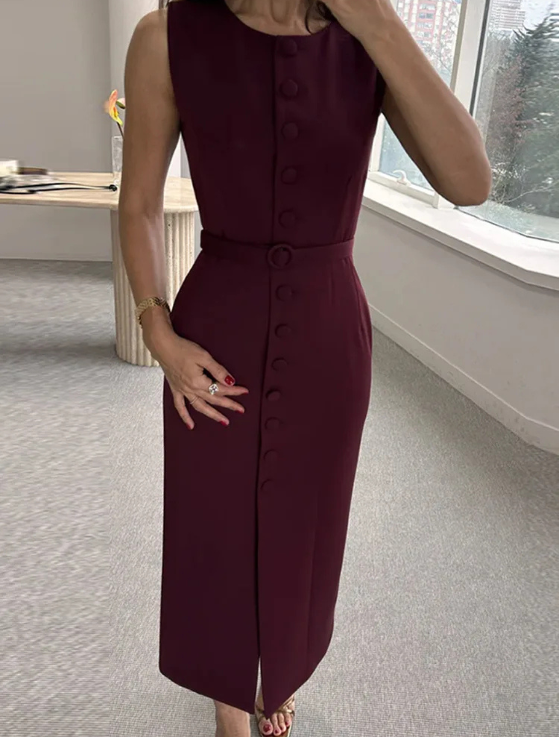 Vestido Longo Belle Épure