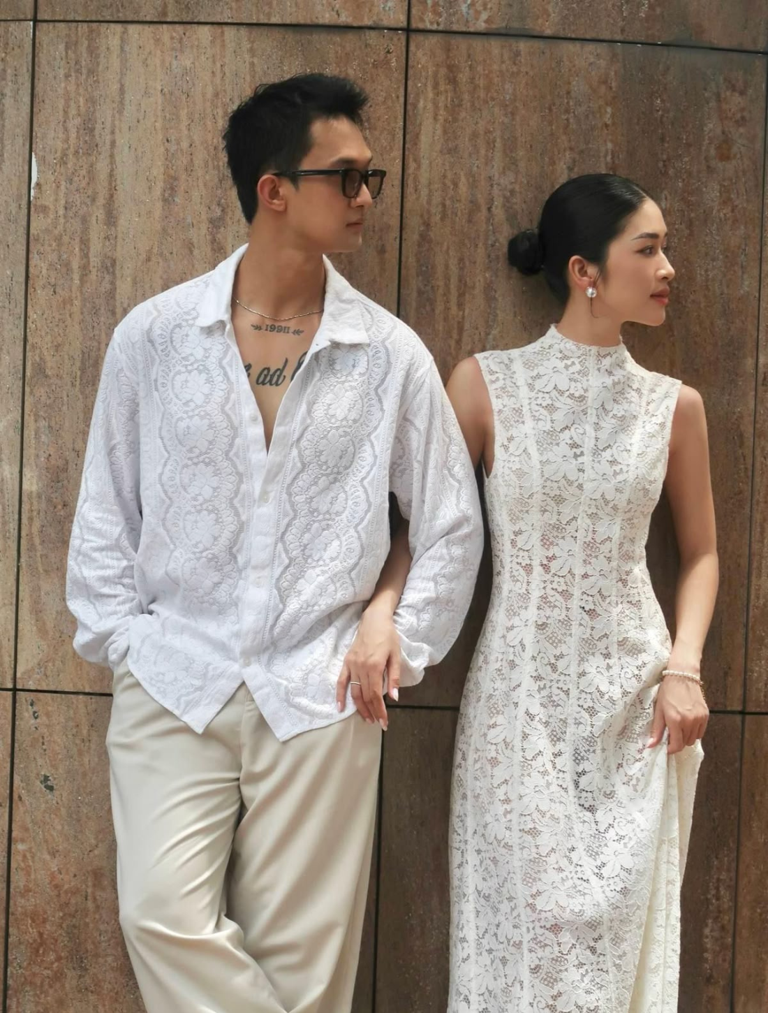 Vestido Longo de Renda Alhambra