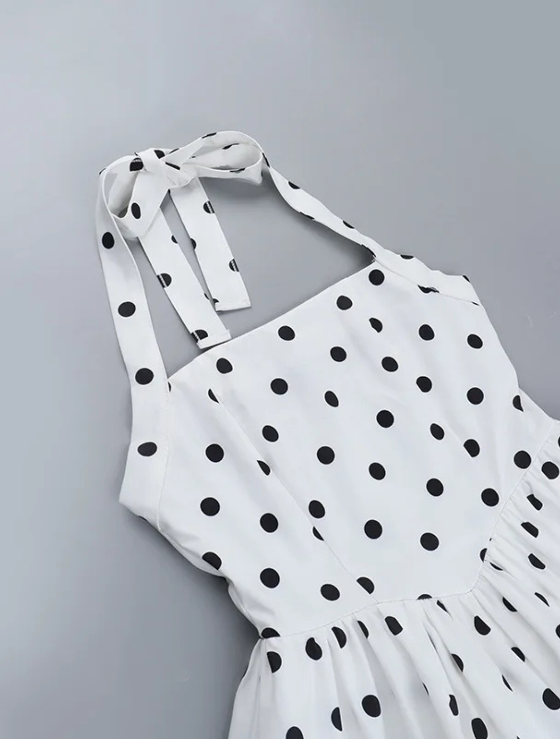 Vestido Poá Coquette Belle