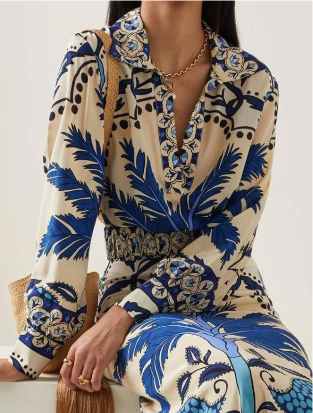 Vestido Riviera Azul