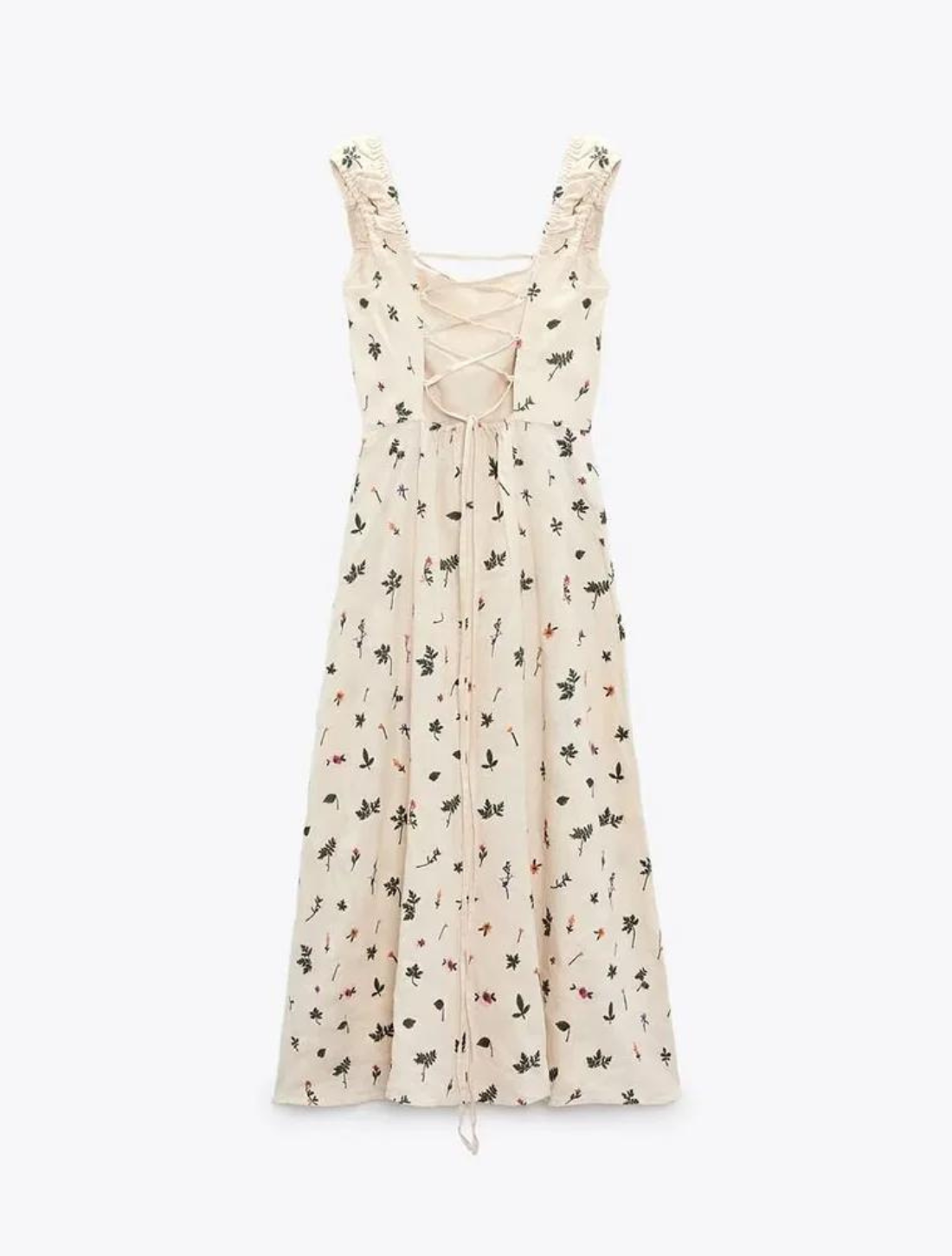 Vestido Midi de Linho Spindola