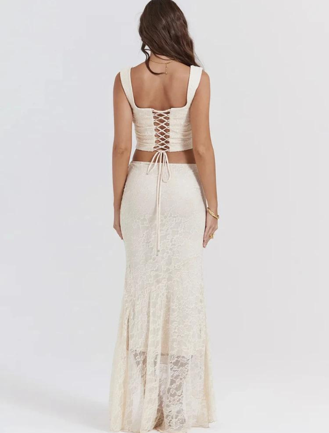 Conjunto Feminino com Saia Sereia Arcanjos