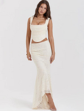 Conjunto Feminino com Saia Sereia Arcanjos