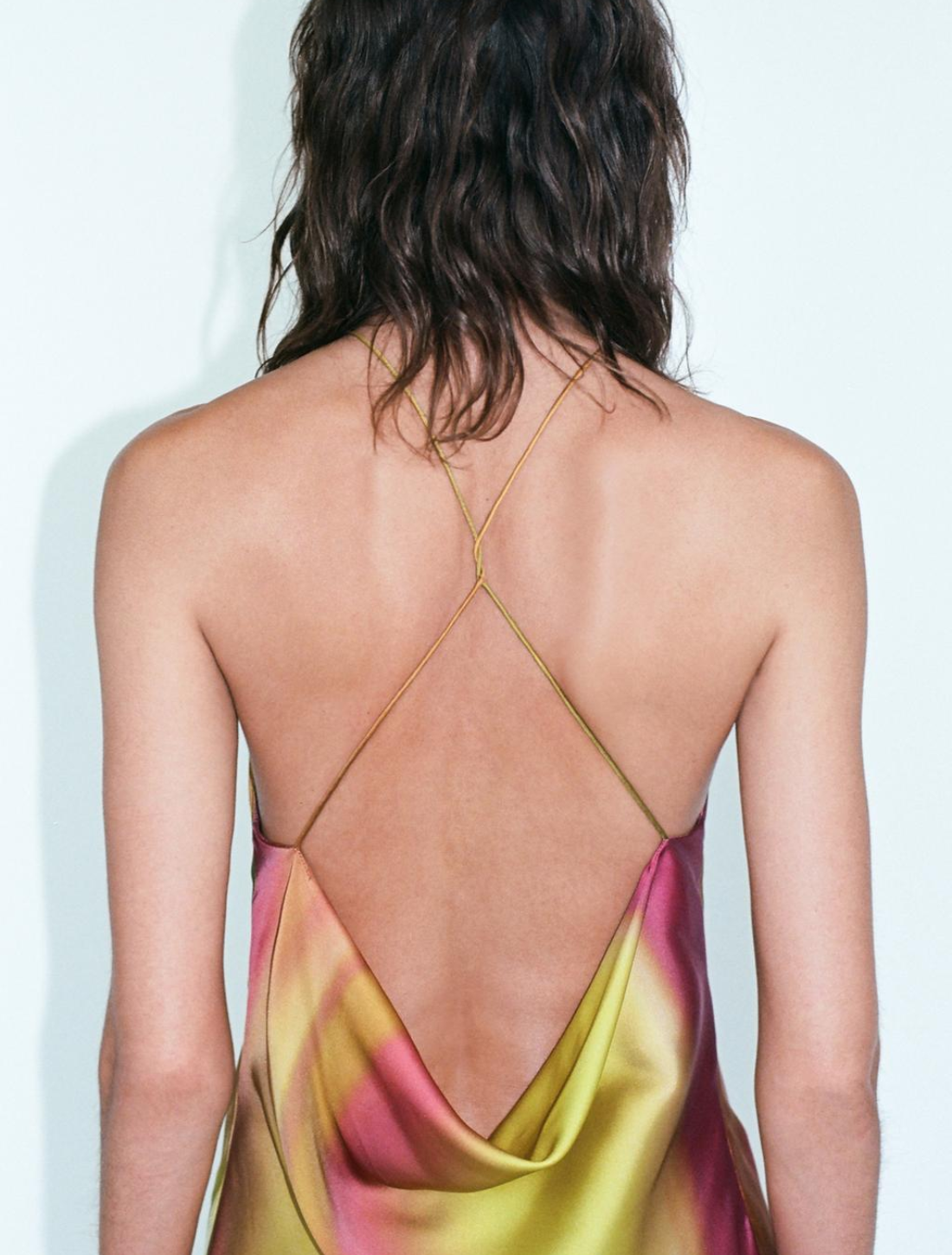 Vestido Longo com Estampa Entardecer
