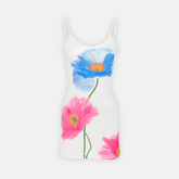 Vestido Curto Estampa Florar de Verão - Bloom