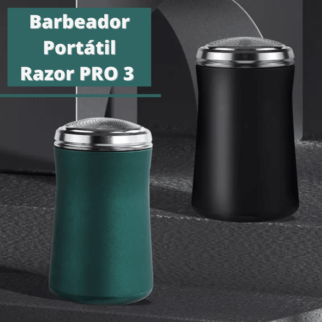 Barbeador Portátil PRO 3™ - A Prova d`água - Executive
