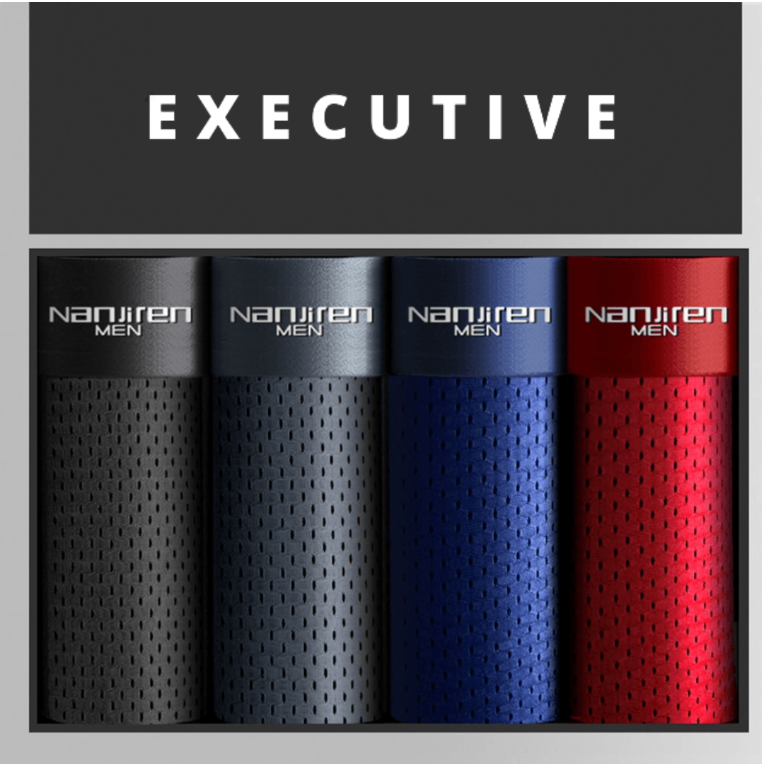 Cueca Mesh Antitranspirante - Tecido Confort Premium - COMPRE 4 LEVE 8 - Executive
