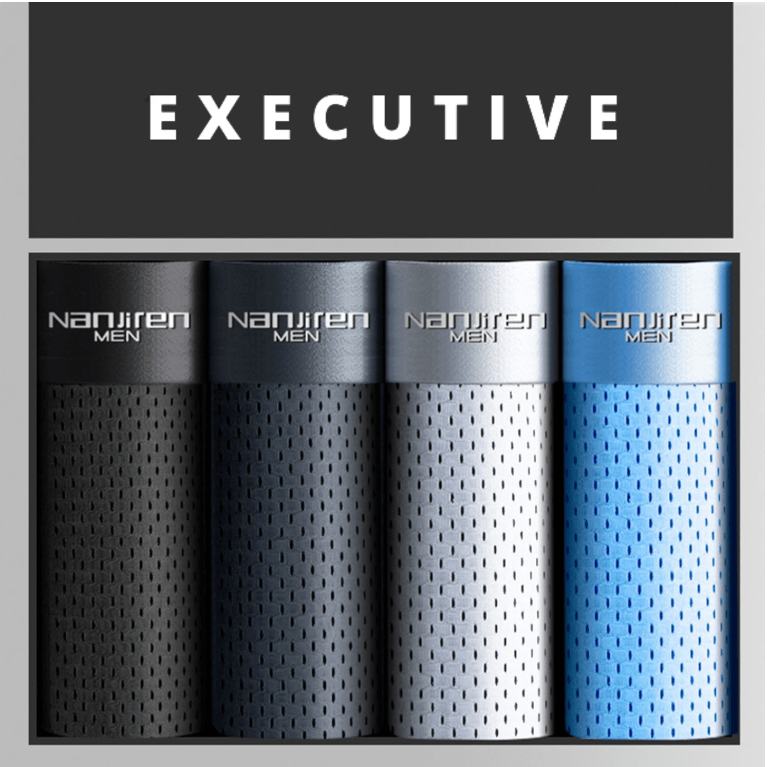 Cueca Mesh Antitranspirante - Tecido Confort Premium - COMPRE 4 LEVE 8 - Executive