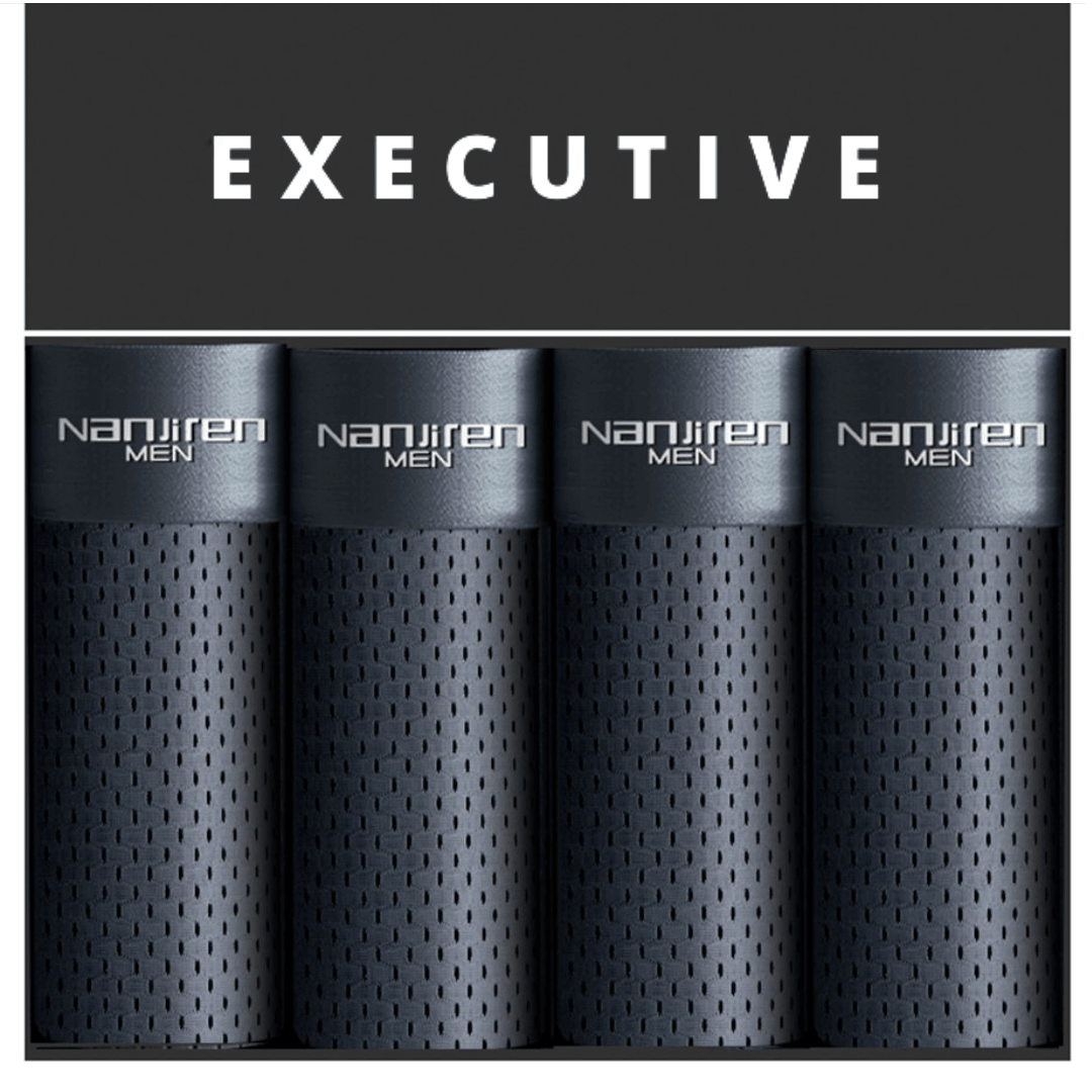 Cueca Mesh Antitranspirante - Tecido Confort Premium - COMPRE 4 LEVE 8 - Executive