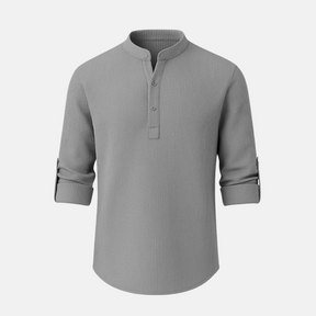 Camiseta Masculina Gola Mandarim Cotton Priest