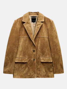 Blazer Feminino de Camurça Saville