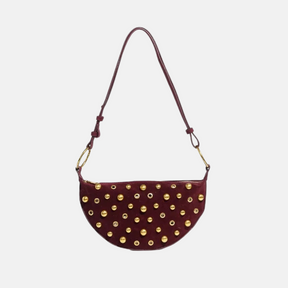 Bolsa Stud Glam Marsala