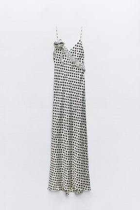 Vestido Maxi de Bolinhas Florença