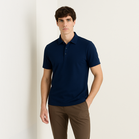 Camiseta Polo Cobalto Elíseo
