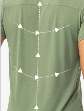 Camiseta de Corrida Masculina Fitness AirFlow