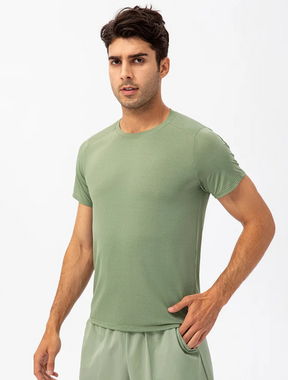 Camiseta de Corrida Masculina Fitness AirFlow
