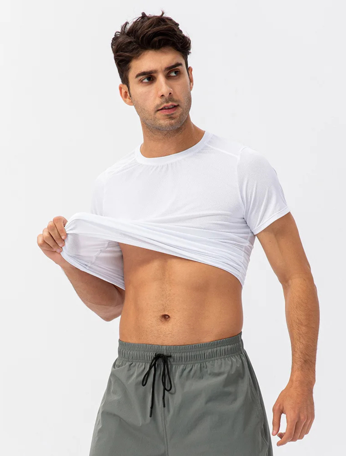 Camiseta de Corrida Masculina Fitness AirFlow