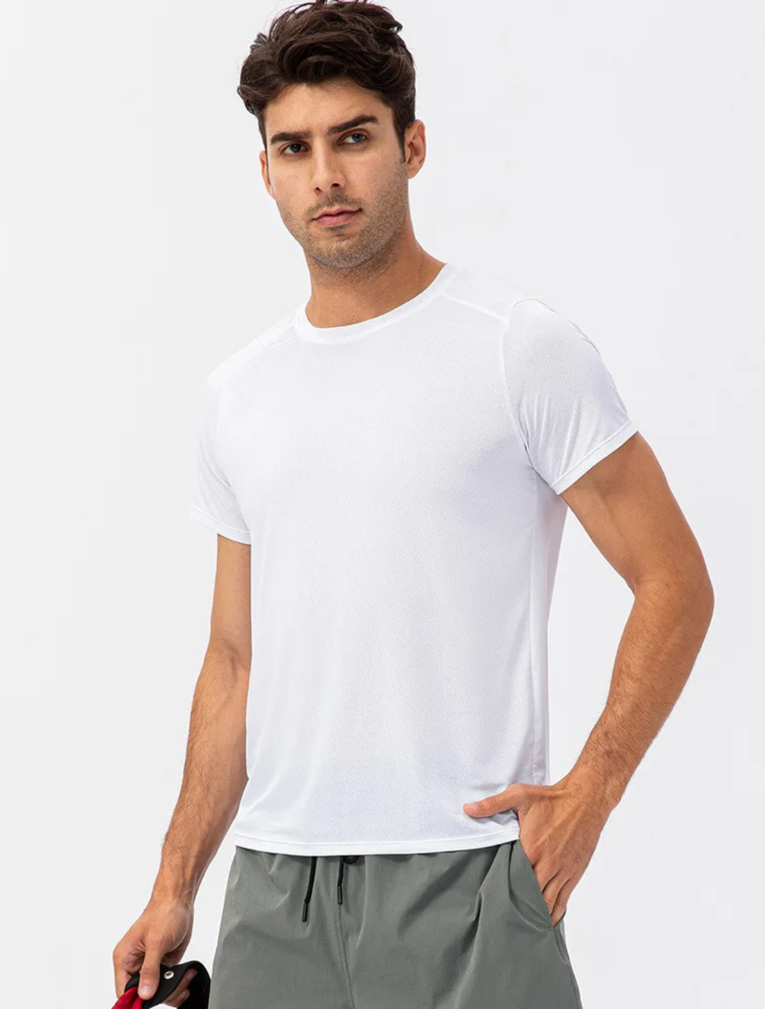 Camiseta de Corrida Masculina Fitness AirFlow