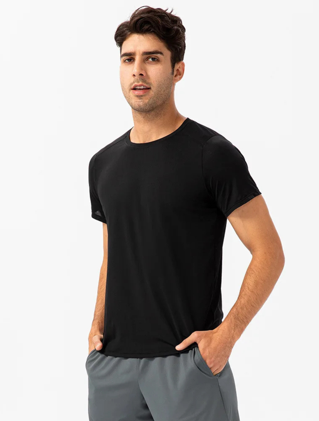 Camiseta de Corrida Masculina Fitness AirFlow