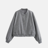 Casaco Bomber Ivory Chic
