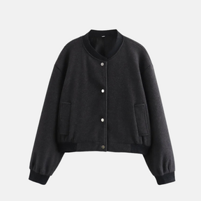 Casaco Bomber Ivory Chic