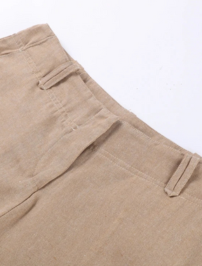 Conjunto Alfaiataria Cropped Blanc