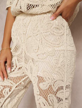 Conjunto Feminino em Crochê Catarina