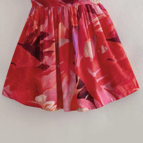 Vestido Curto Floral Positano