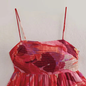 Vestido Curto Floral Positano