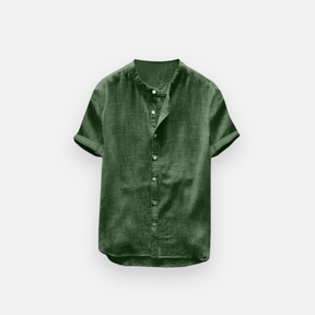 Camisa Manga Curta Linho Salvador