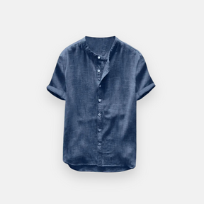Camisa Manga Curta Linho Salvador