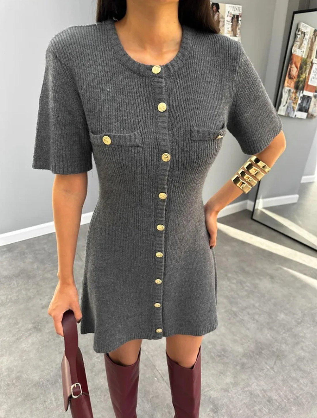 Vestido Knit Noir