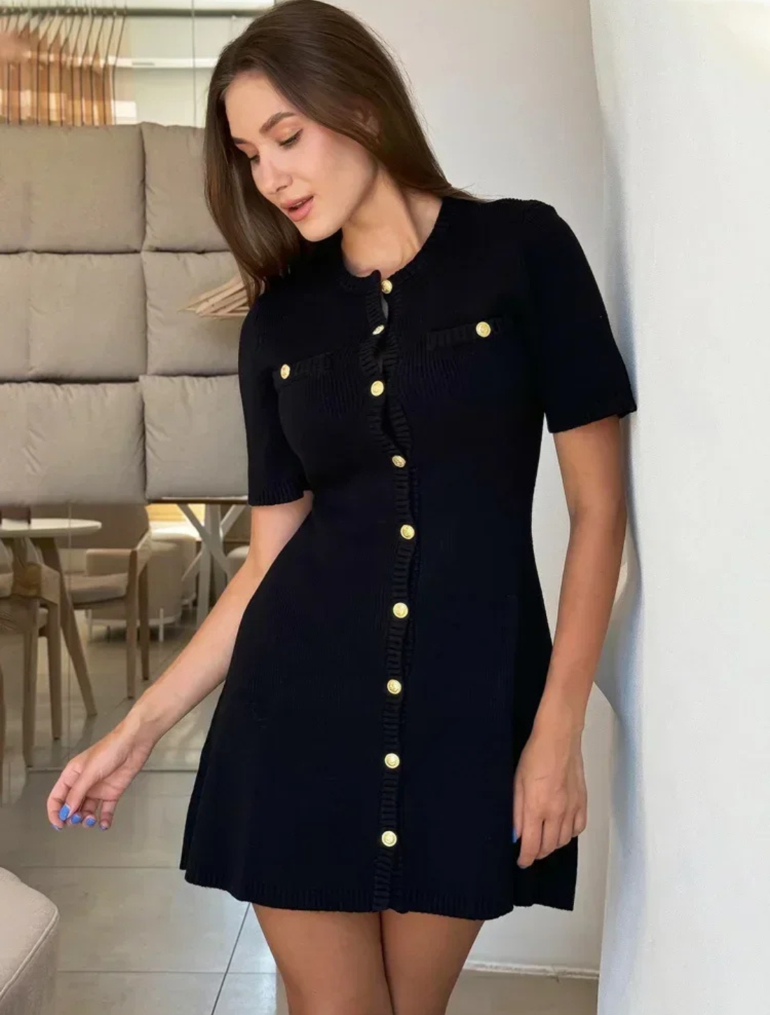 Vestido Knit Noir