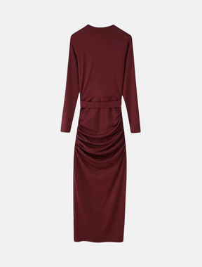 Vestido Longo Decote Profundo Imperiale